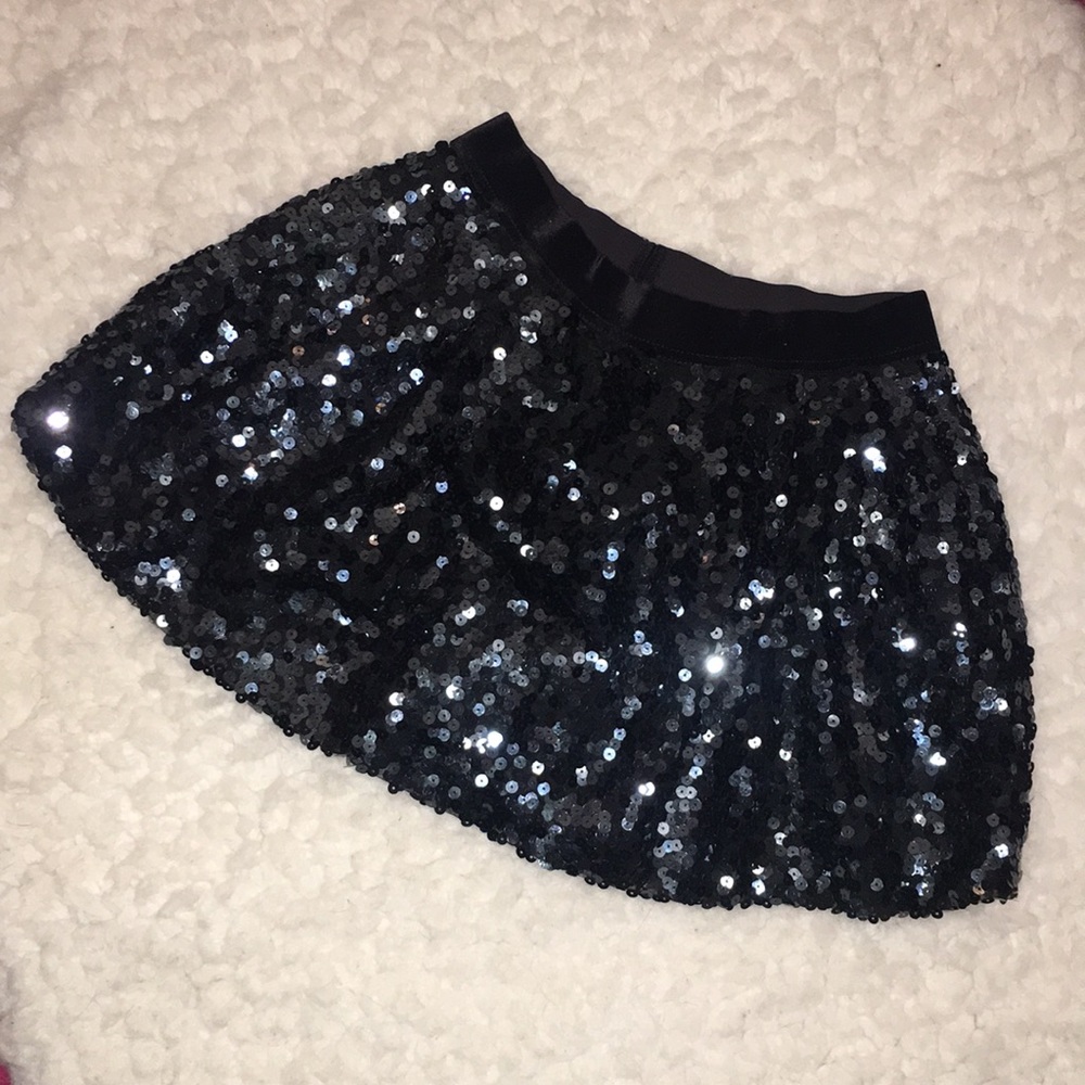Sparkly Navy blue skirt